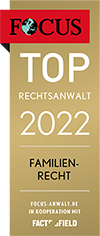 Frau Dr. Alexandra Kasten ist als eine der besten Rechtsanwältinnen im Fachbereich Familienrecht von Focus ausgezeichnet worden.